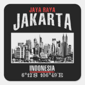 ジャカルタ スクエアシール (正面)