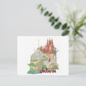 ジャカルタ ポストカード (スタンド正面)