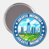 ジャカルタ マグネット (正面/裏面)