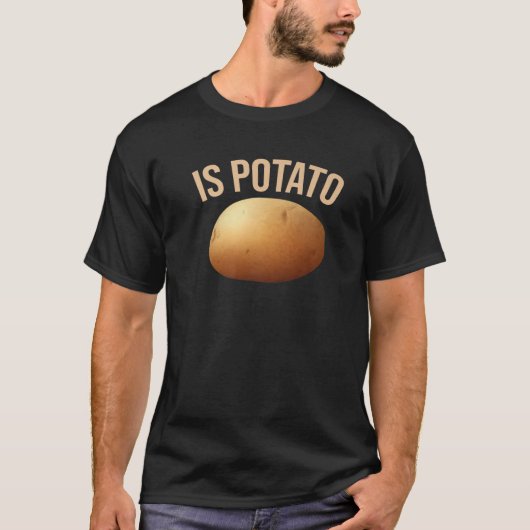 ジャガイモおもしろいウクライナのジョークISPOTATO 2022男性Wom Tシャツ (正面)
