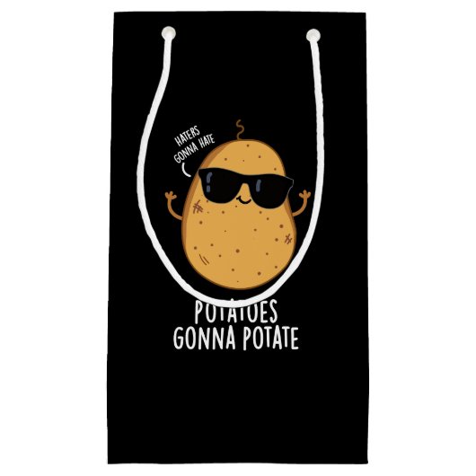 ジャガイモがダーク・ブルーグを支配することを嫌うハターズ スモールペーパーバッグ (正面)