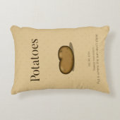 ジャガイモのユーモアのある貯蔵方法 アクセントクッション (正面)