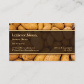 ジャガイモの写真 – ポテトファーム – 名刺 (裏面)