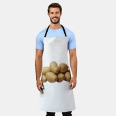 ジャガイモの山 エプロン (着用した状態)