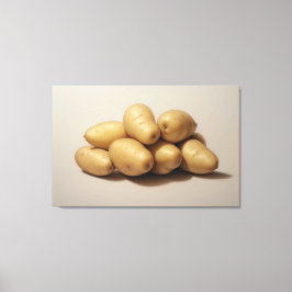 ジャガイモの山 キャンバスプリント