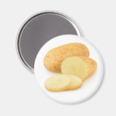 ジャガイモを切る マグネット (正面/裏面)