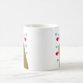 ジャガイモ大好き コーヒーマグカップ (中央)