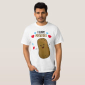 ジャガイモ大好き Tシャツ (正面フル)