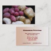 ジャガイモ市場 名刺 (正面/裏面)