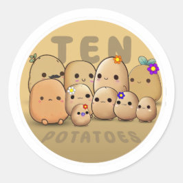 ジャガイモ10 ラウンドシール