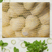 ジャガイモ キッチンタオル (折り畳み)