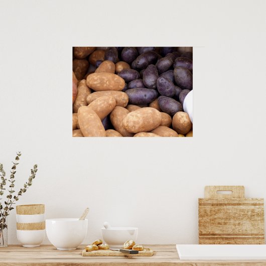 ジャガイモ ポスター (キッチン)