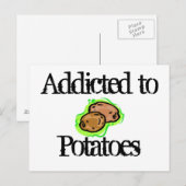 ジャガイモ ポストカード (正面/裏面)