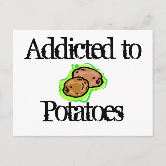 ジャガイモ ポストカード (正面)