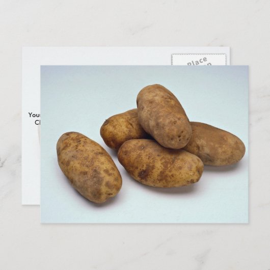 ジャガイモ ポストカード (正面/裏面)