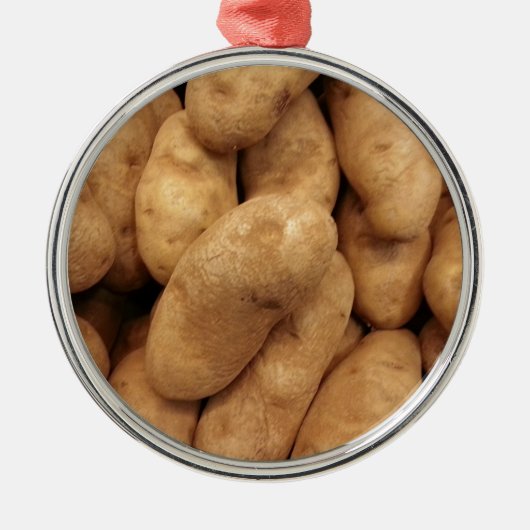 ジャガイモ メタルオーナメント (正面)