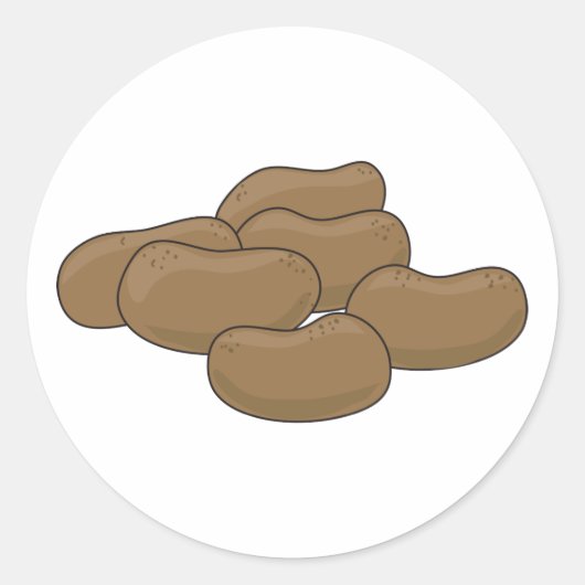 ジャガイモ ラウンドシール (正面)