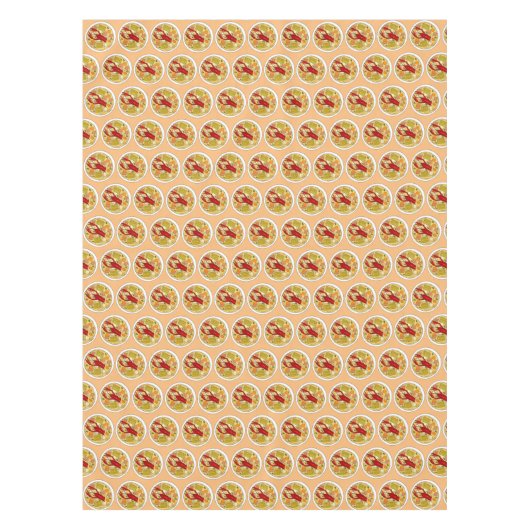 ジャガクライアフィッシュシーフードスープジャマイカジャマイカフード テーブルクロス (正面)