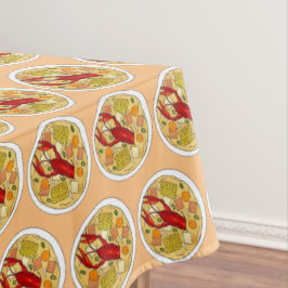 ジャガクライアフィッシュシーフードスープジャマイカジャマイカフード テーブルクロス