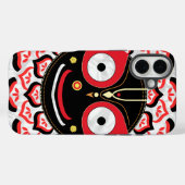 ジャガンナートの顔チャクラ ヒンズー教の神 Case-Mate iPhoneケース (裏面 (横))