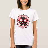 ジャガンナートの顔チャクラ ヒンドゥー教の神 Tシャツ (正面)