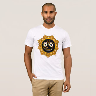 ジャガンナートTシャツ - 宇宙の主 - クリシュナアート Tシャツ