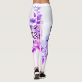 ジャガーとフローラ融合タトゥーレッグスリーブ» レギンス (裏面)