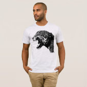 ジャガーのアートワーク Tシャツ (正面フル)