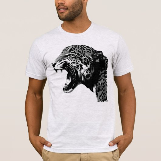 ジャガーのアートワーク Tシャツ (正面)