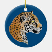 ジャガーのオーナメント セラミックオーナメント (裏面)