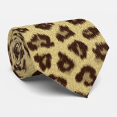 ジャガーのファーパターン ネクタイ (ロール)