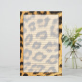 ジャガーの毛皮2 便箋 (スタンド正面)