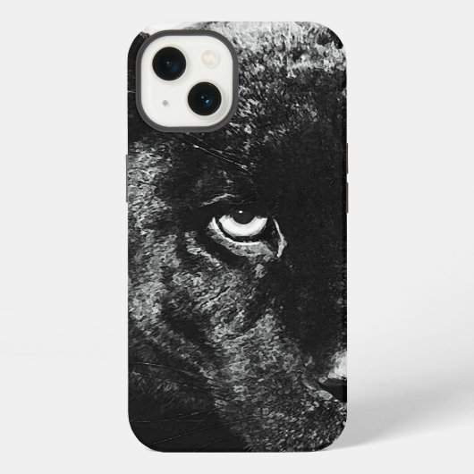ジャガーの目 iPhoneケース (裏面)