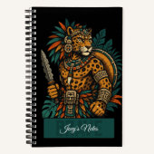 ジャガーの部族の勇敢な戦士 ノートブック (正面)