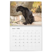 ジャガーは、ジャガーカレンダーに記録します カレンダー (3月 2026)