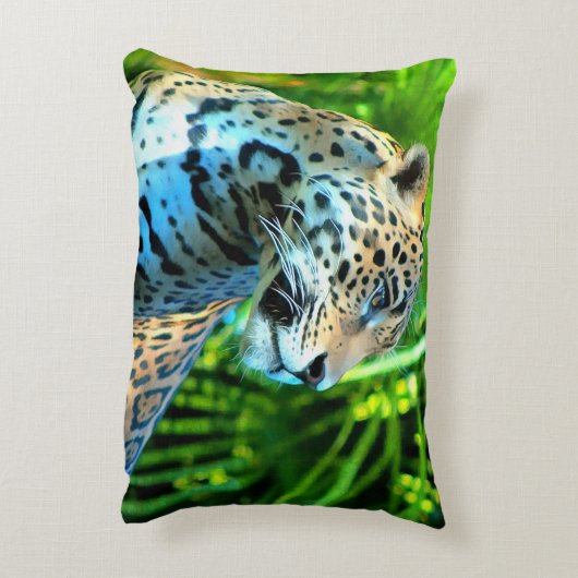 ジャガーアクセント枕 – ワイルドライフシリーズ アクセントクッション (裏面(縦))