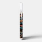 ジャガーアステカウォリアマスク | 古代メキシコ美術 Case-Mate iPhoneケース (裏面 / 左)