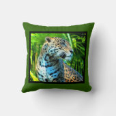 ジャガーインオブザツリーズ装飾用クッション クッション (裏面)