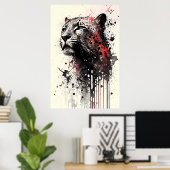 ジャガーインクポートレート ポスター (ホームオフィス)