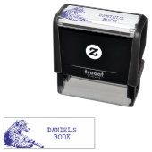 ジャガーオンレッジ本書は蔵書票 セルフインキングスタンプ (インサイチュ)