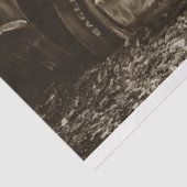 ジャガーオールドカーヴィンテージセピア20x30デコページ 薄葉紙 (詳細)