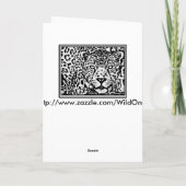 ジャガーキッテンスノーフレーククリスマスツリーワンダーランド シーズンカード (裏面)