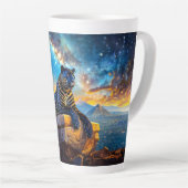 ジャガースターガーザーデザインバイリッチアムンギル カフェラテマグ (右アングル)