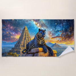 ジャガースターガーザーデザインバイリッチアムンギル ビーチタオル