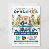 ジャガーズプールパーティー 招待状 (正面)