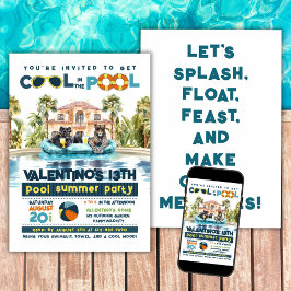 ジャガーズプールパーティー 招待状