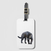 ジャガーディアブロ白ラゲッジタグ ラゲッジタグ (正面縦)