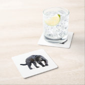 ジャガーディアブロ白紙コースター スクエアペーパーコースター (インサイチュ)