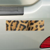 ジャガーパターンバンパーステッカー バンパーステッカー (車上)