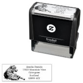 ジャガーパーソナライズされたニューホームアドレス セルフインキングスタンプ (インサイチュ)